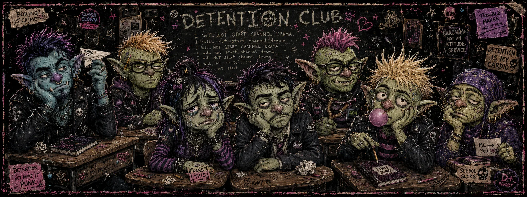 Exhibit C detention club banner